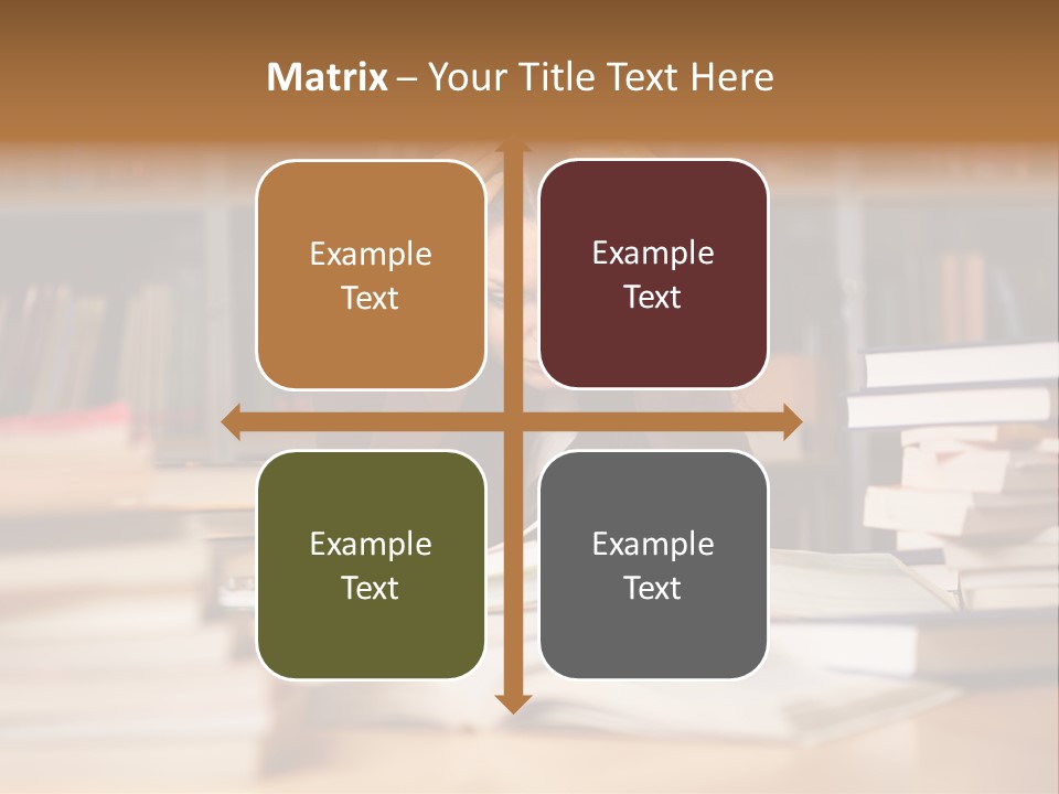 Adult Stress Person PowerPoint Template