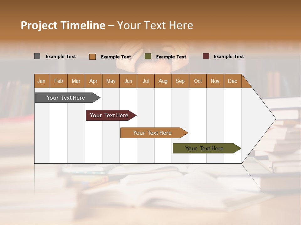 Adult Stress Person PowerPoint Template