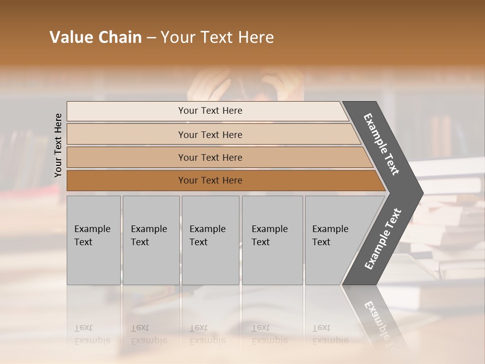 Adult Stress Person PowerPoint Template