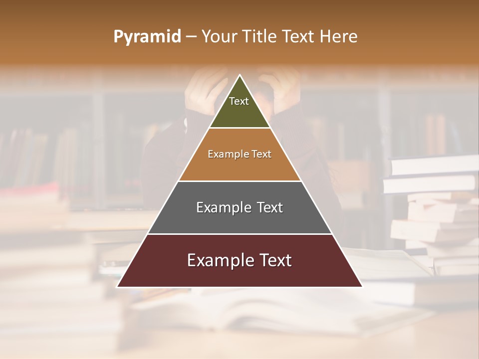 Adult Stress Person PowerPoint Template