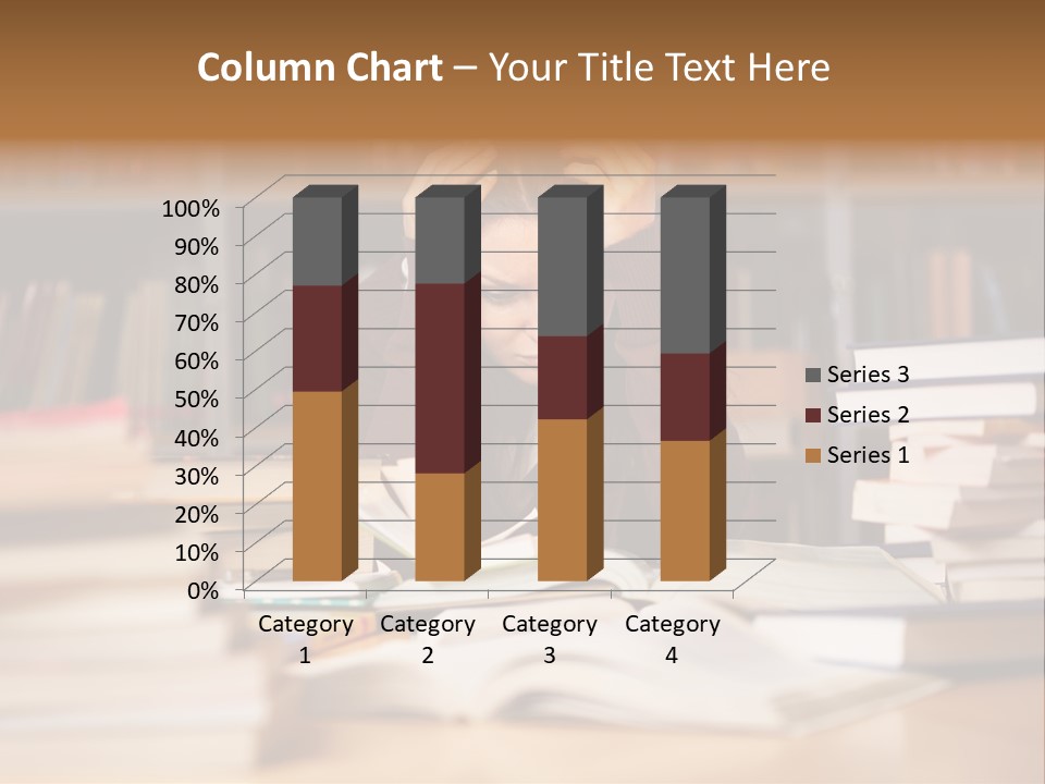 Adult Stress Person PowerPoint Template
