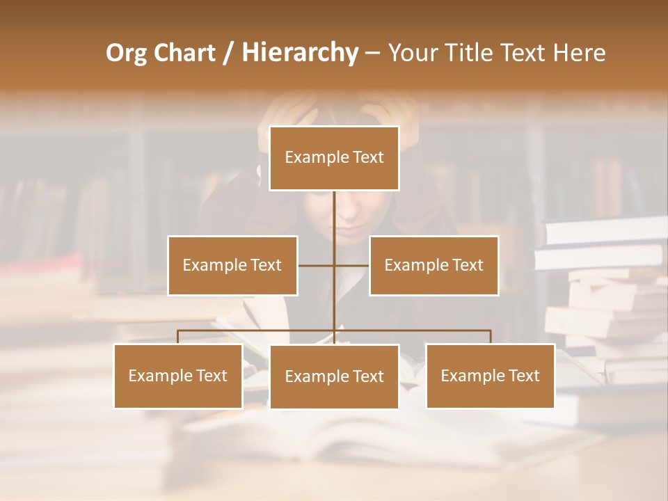 Adult Stress Person PowerPoint Template