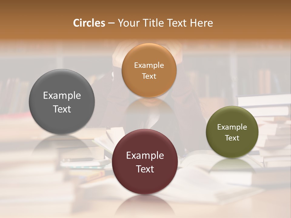 Adult Stress Person PowerPoint Template