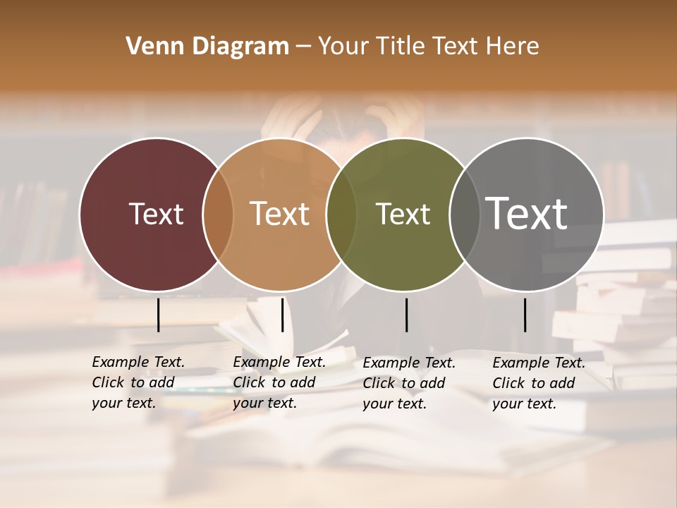 Adult Stress Person PowerPoint Template