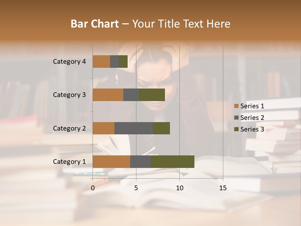 Adult Stress Person PowerPoint Template