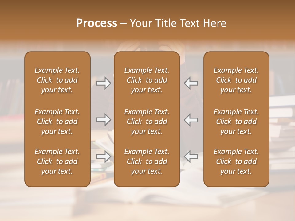 Adult Stress Person PowerPoint Template