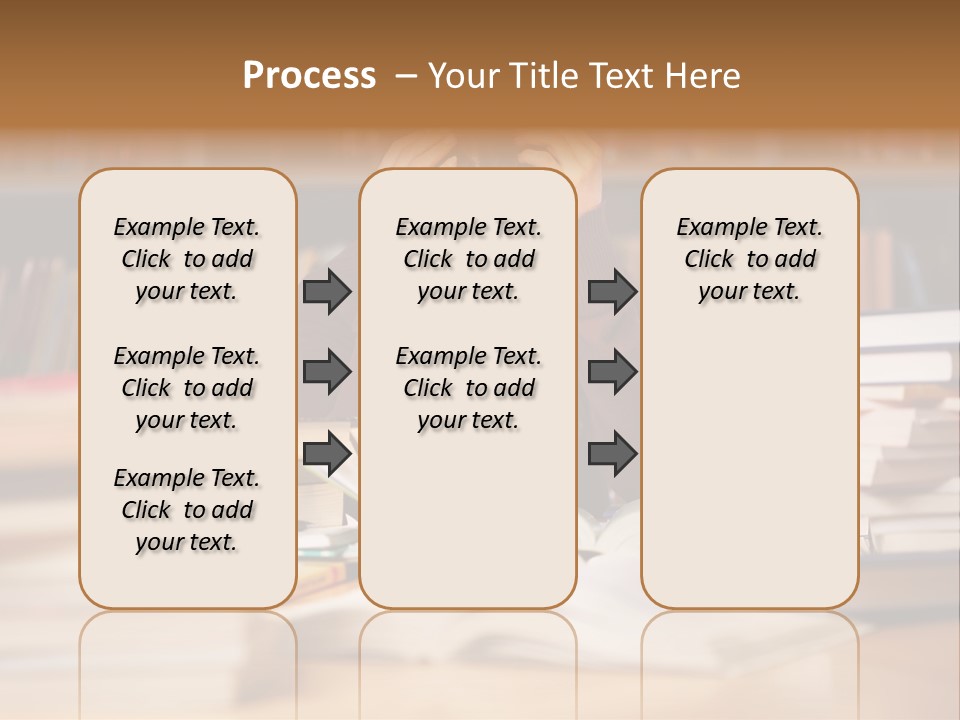 Adult Stress Person PowerPoint Template