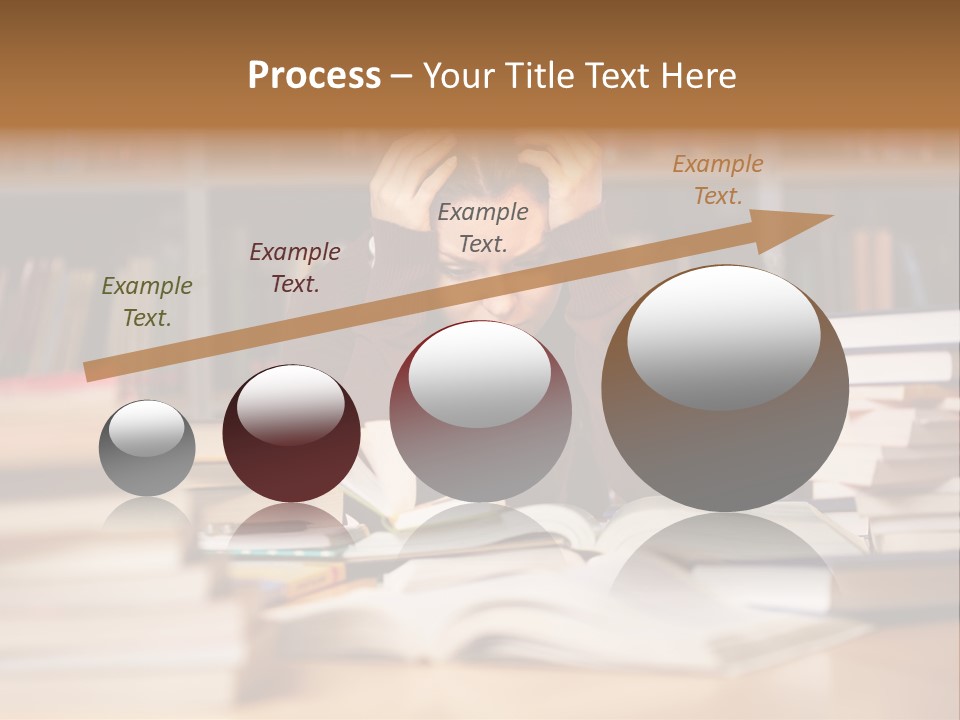 Adult Stress Person PowerPoint Template