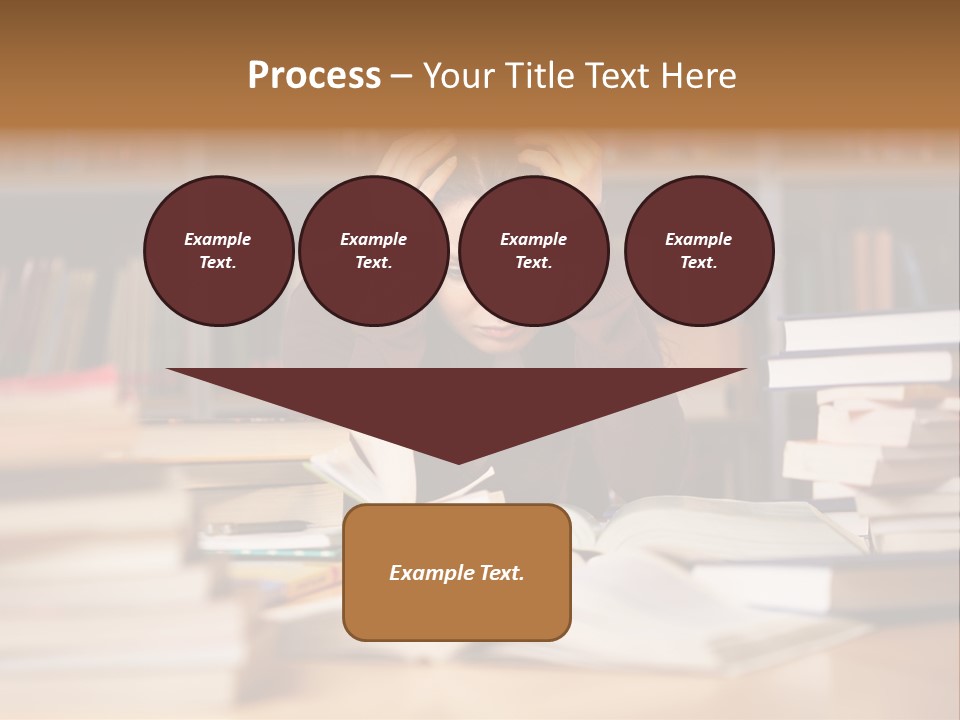 Adult Stress Person PowerPoint Template
