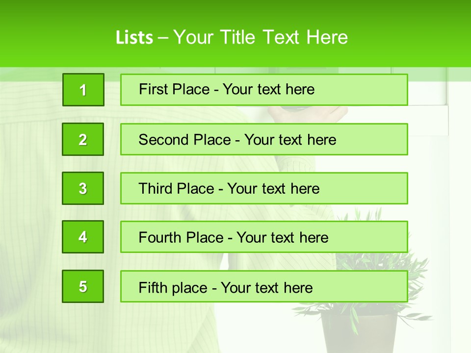 Years Image Environmentalist PowerPoint Template