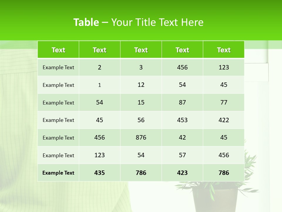 Years Image Environmentalist PowerPoint Template