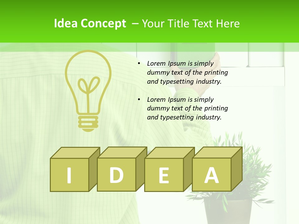 Years Image Environmentalist PowerPoint Template