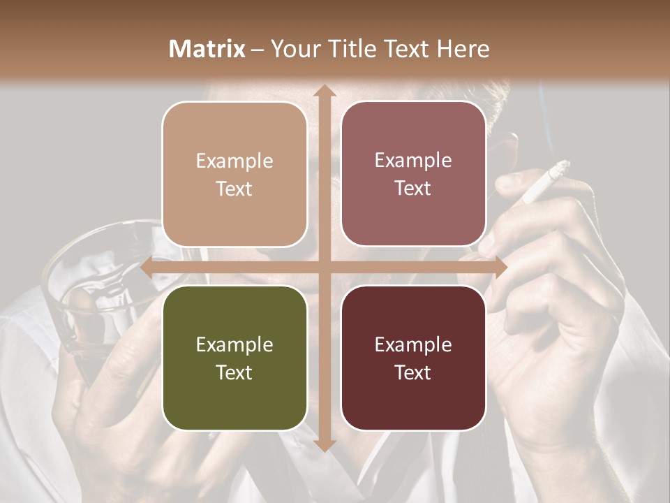 Style Sad Guy PowerPoint Template