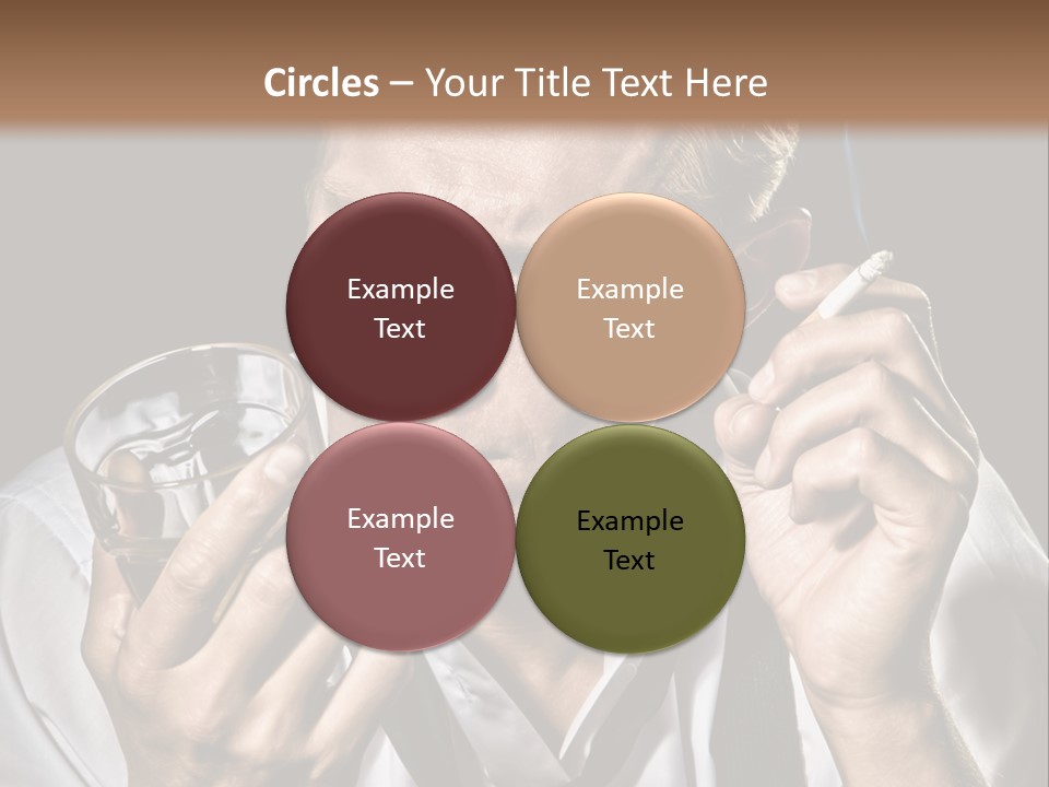 Style Sad Guy PowerPoint Template