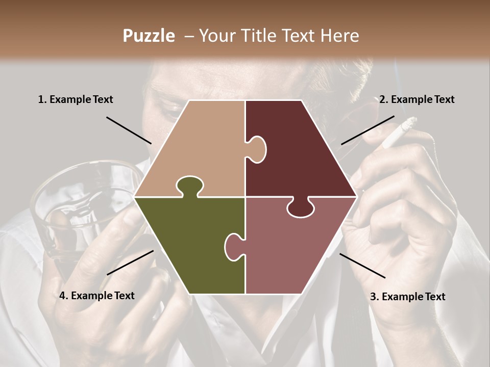 Style Sad Guy PowerPoint Template