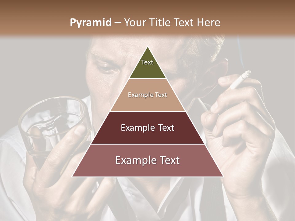 Style Sad Guy PowerPoint Template