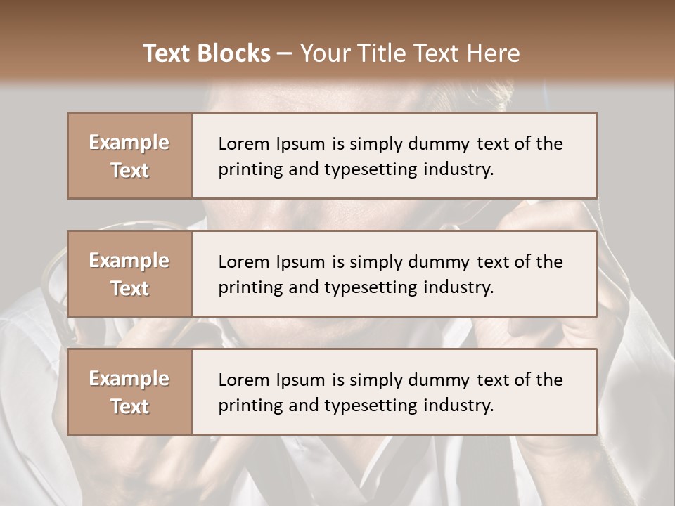 Style Sad Guy PowerPoint Template