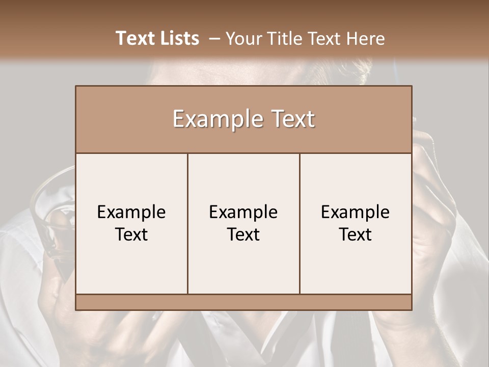 Style Sad Guy PowerPoint Template