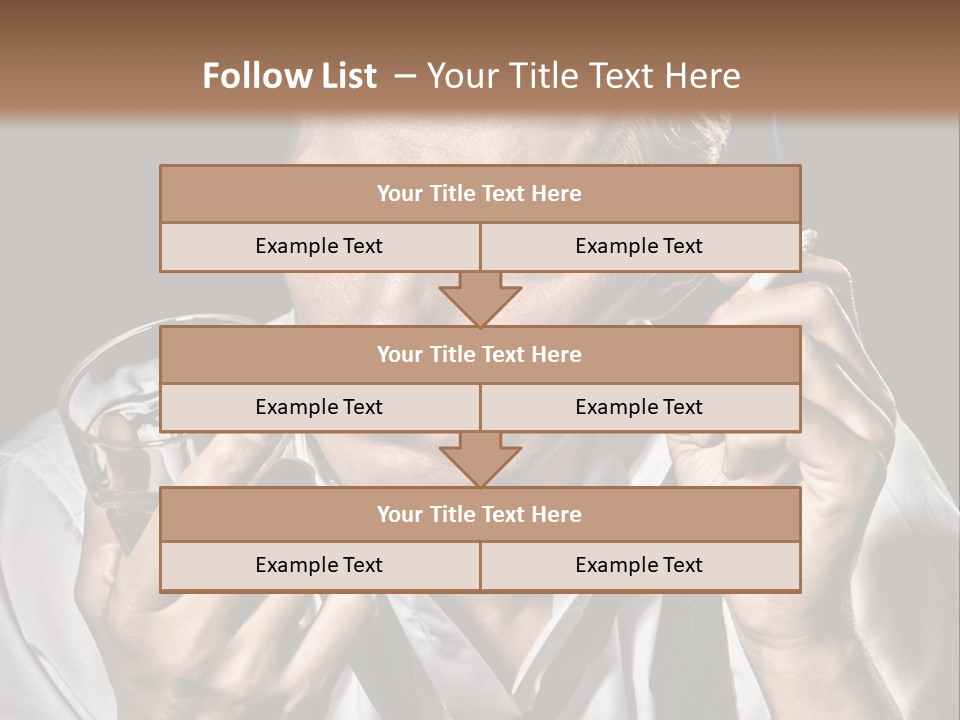 Style Sad Guy PowerPoint Template