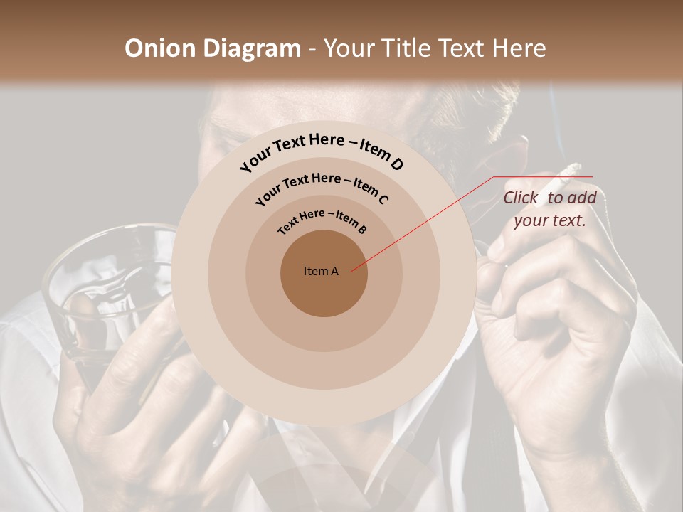 Style Sad Guy PowerPoint Template