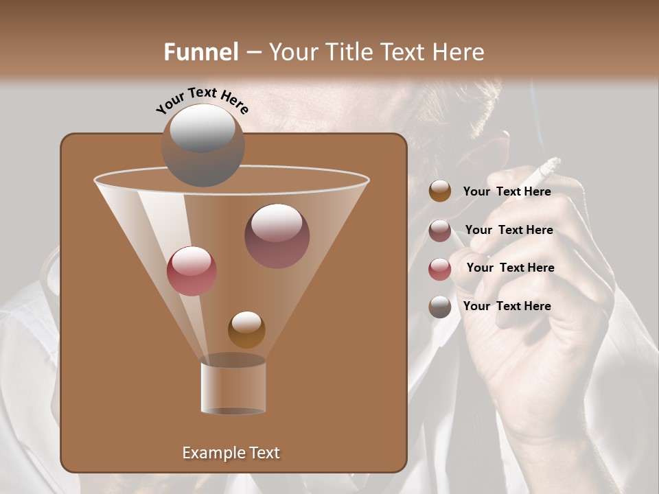 Style Sad Guy PowerPoint Template