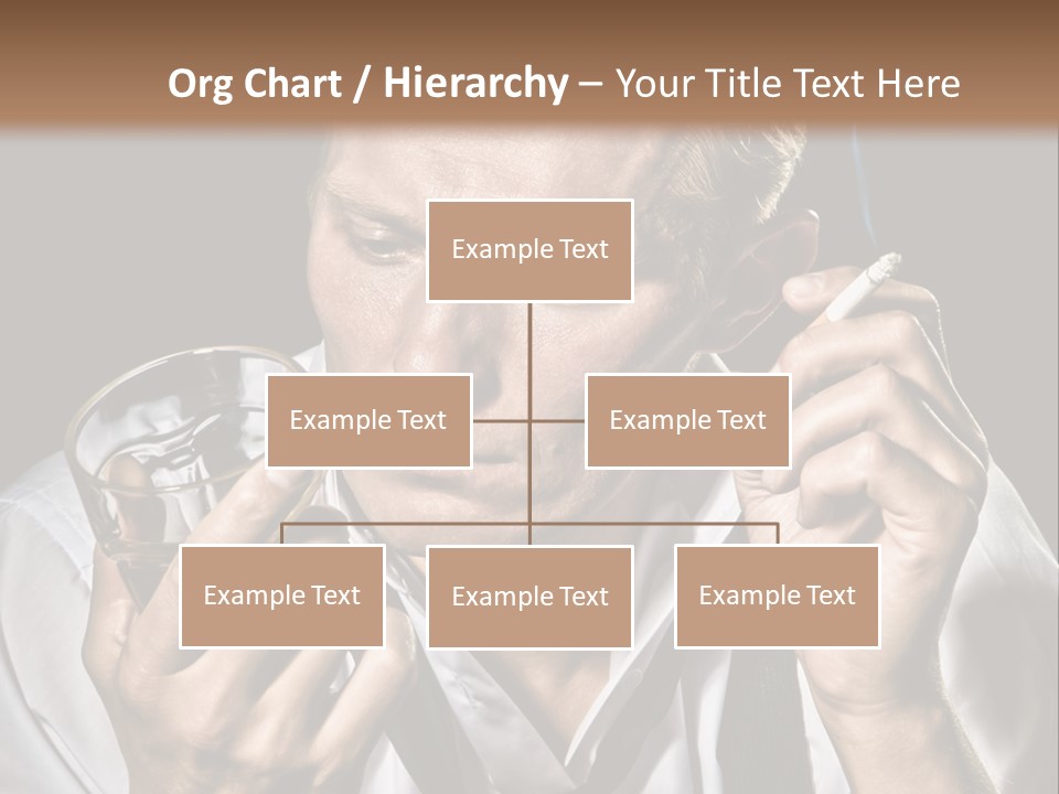 Style Sad Guy PowerPoint Template