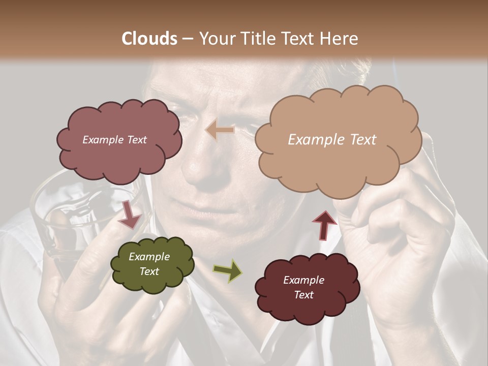 Style Sad Guy PowerPoint Template