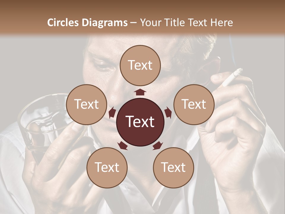 Style Sad Guy PowerPoint Template