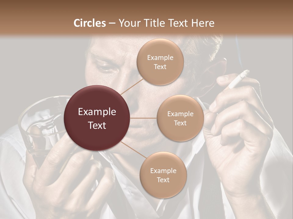 Style Sad Guy PowerPoint Template