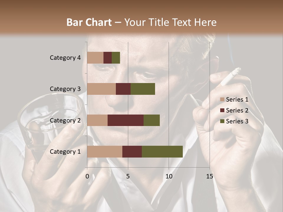 Style Sad Guy PowerPoint Template