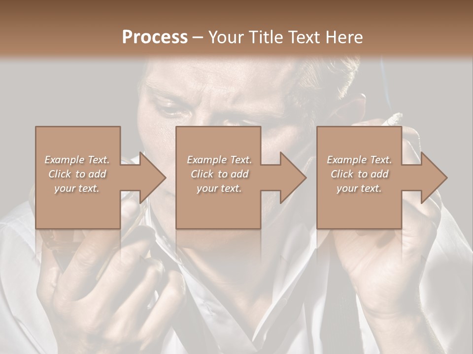Style Sad Guy PowerPoint Template