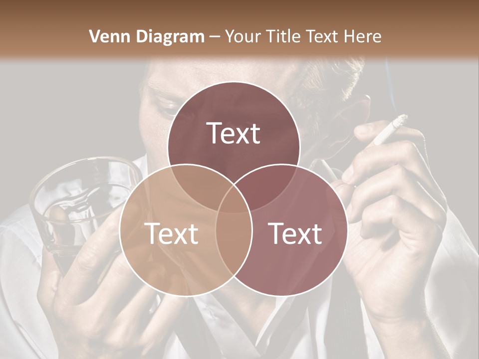 Style Sad Guy PowerPoint Template