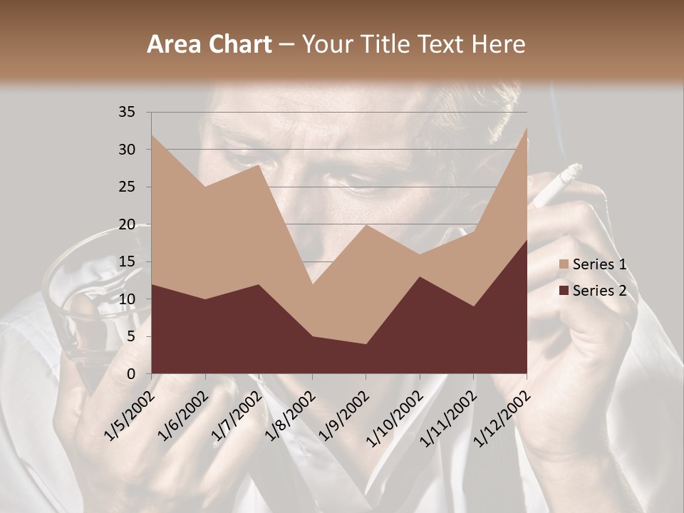 Style Sad Guy PowerPoint Template