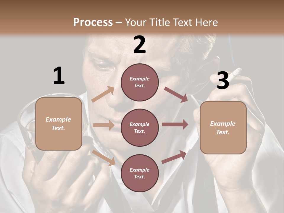 Style Sad Guy PowerPoint Template