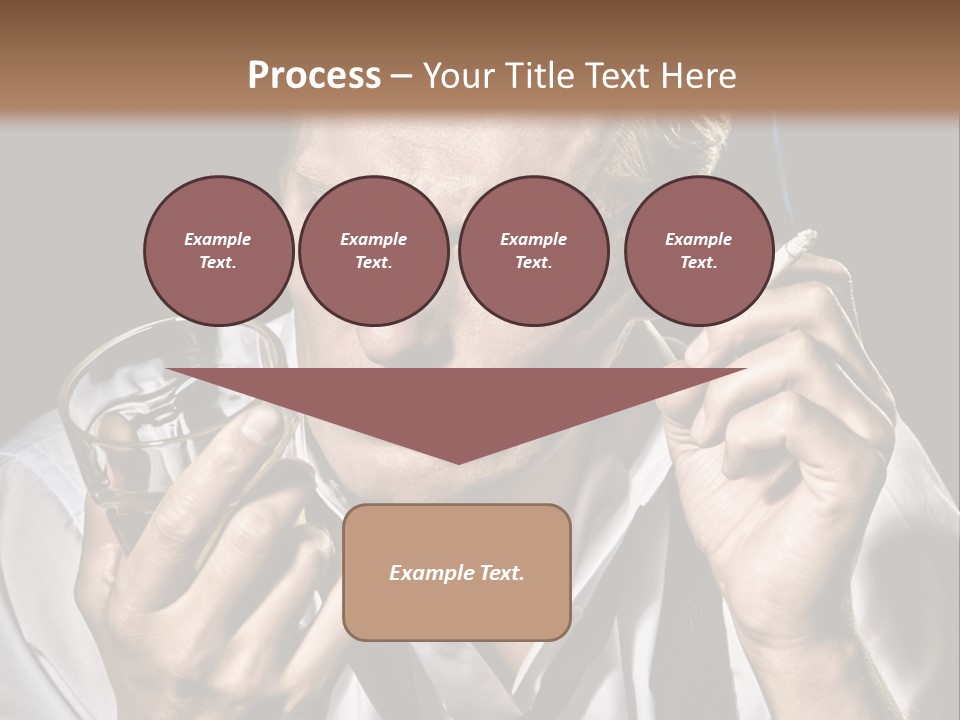 Style Sad Guy PowerPoint Template