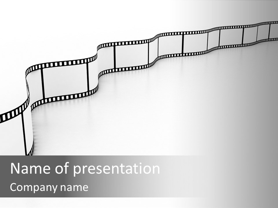 Attractive Female Person PowerPoint Template