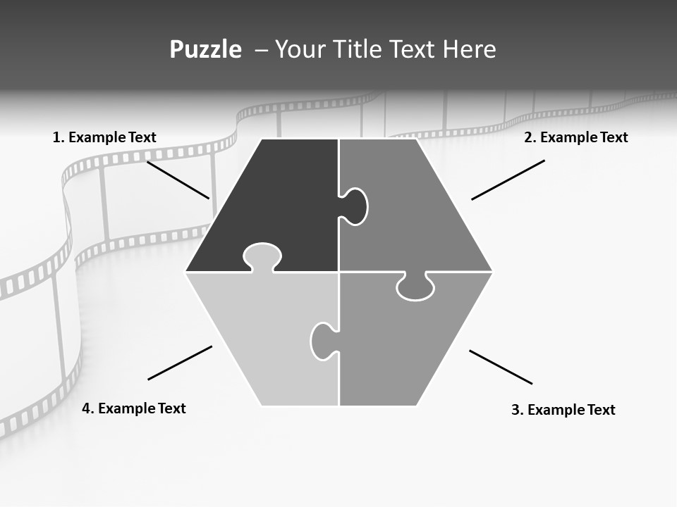 Attractive Female Person PowerPoint Template