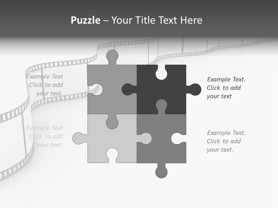 Attractive Female Person PowerPoint Template