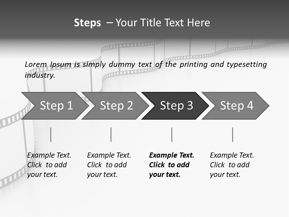 Attractive Female Person PowerPoint Template