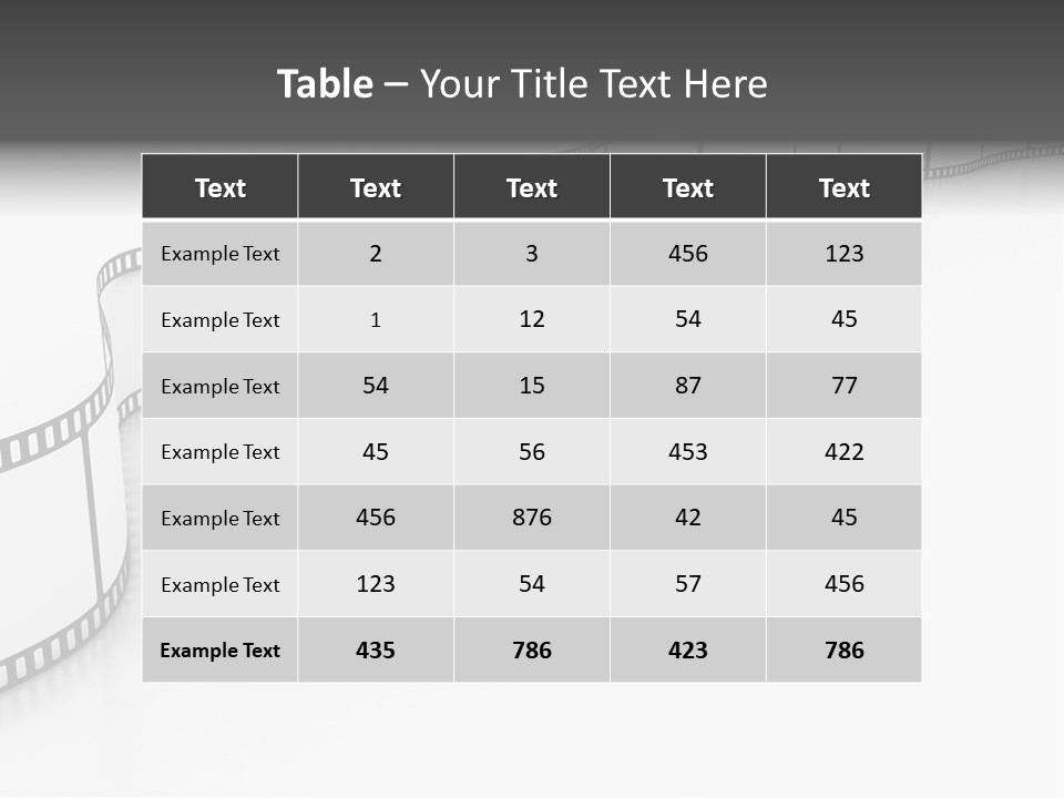 Attractive Female Person PowerPoint Template