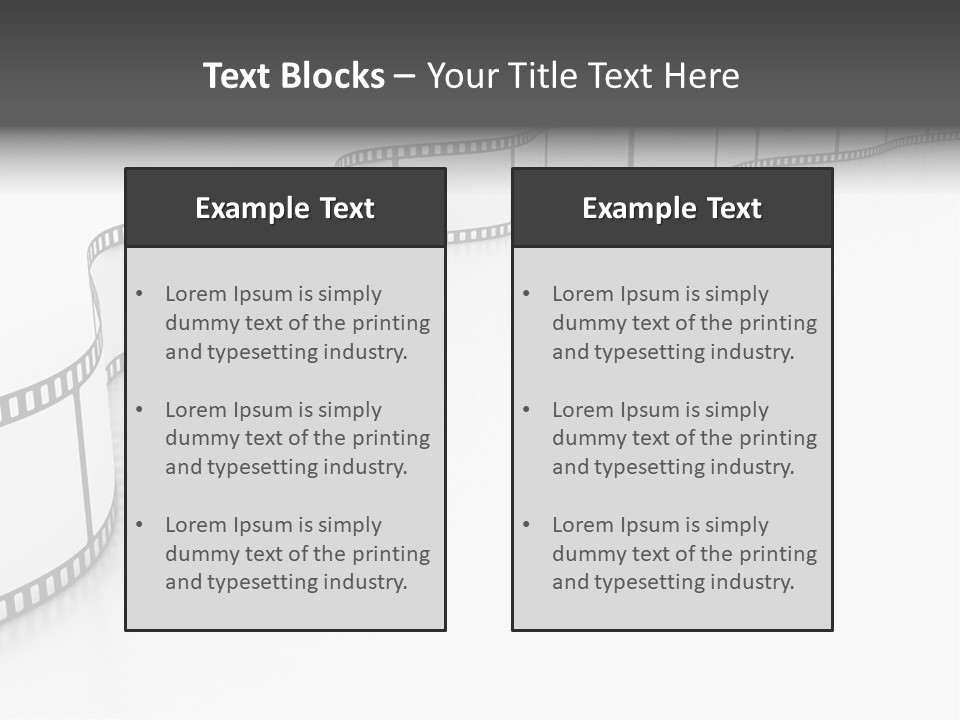 Attractive Female Person PowerPoint Template