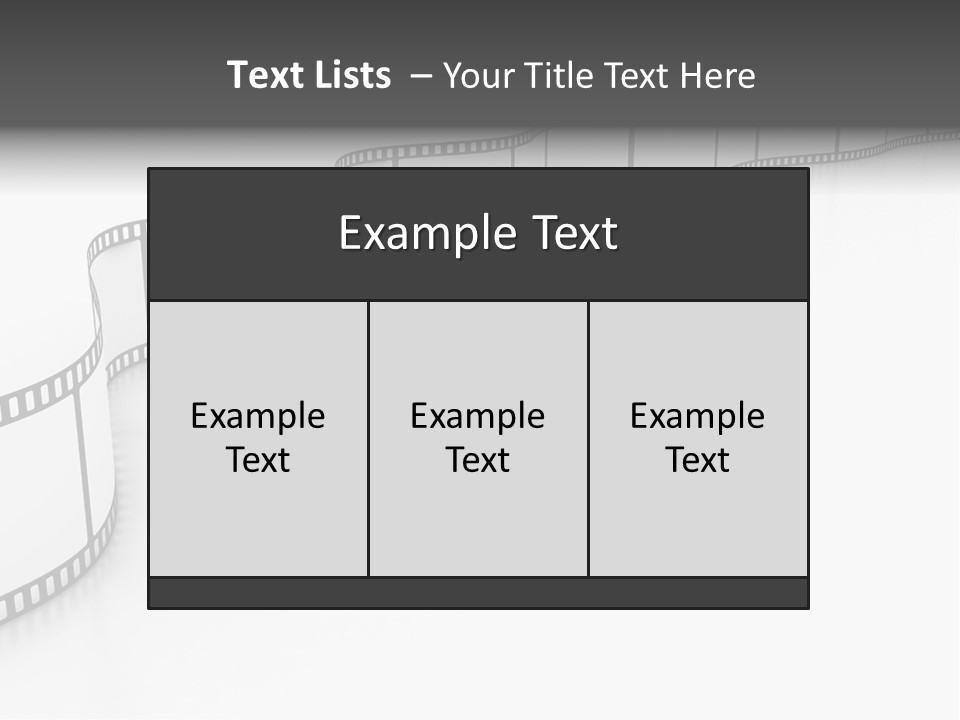Attractive Female Person PowerPoint Template