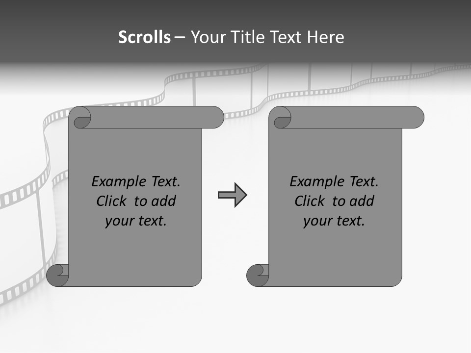 Attractive Female Person PowerPoint Template