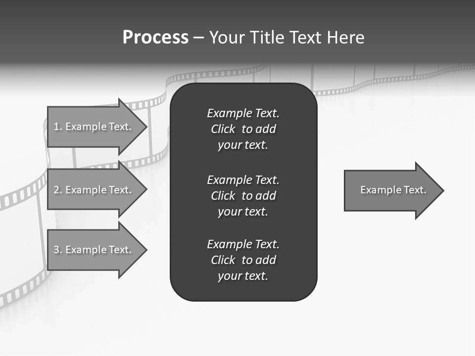 Attractive Female Person PowerPoint Template