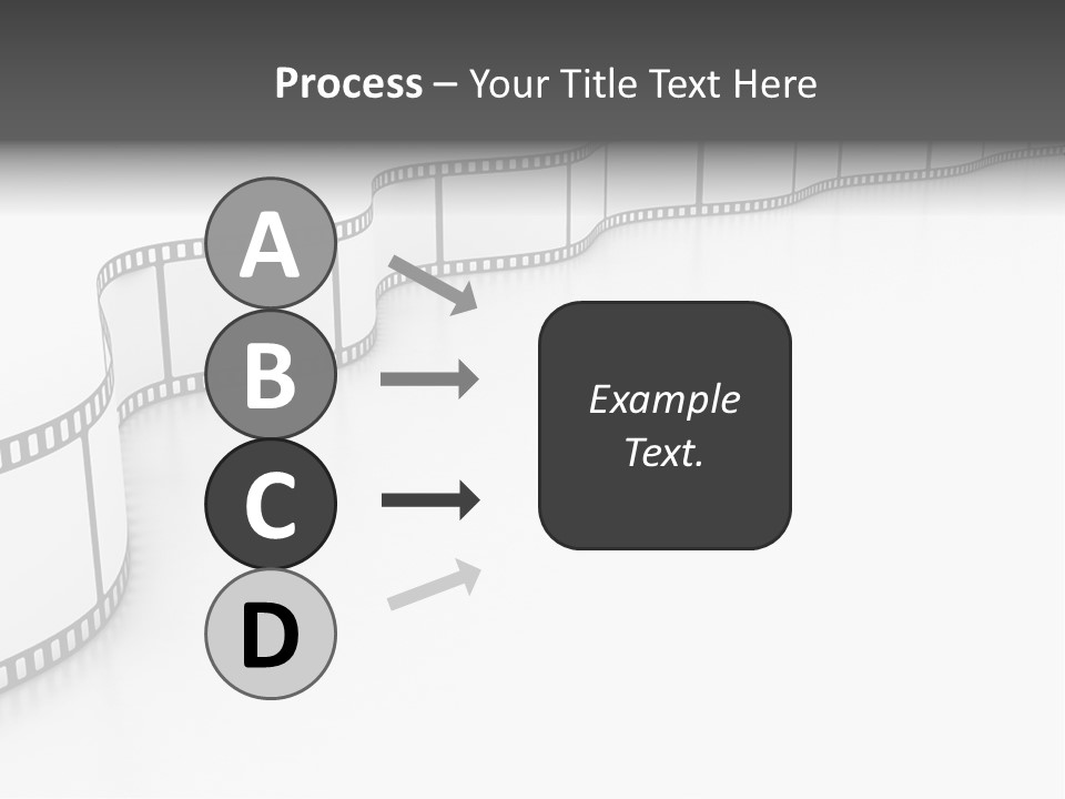 Attractive Female Person PowerPoint Template