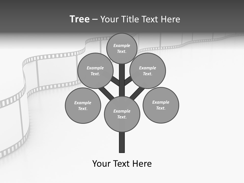 Attractive Female Person PowerPoint Template