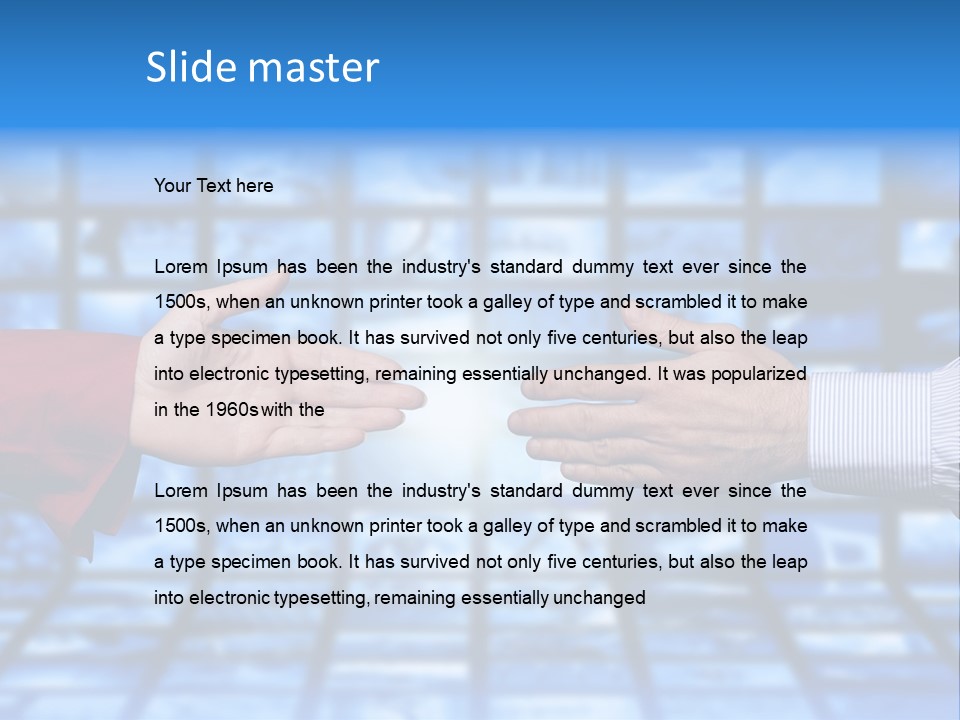 Conceptual Social Technology PowerPoint Template