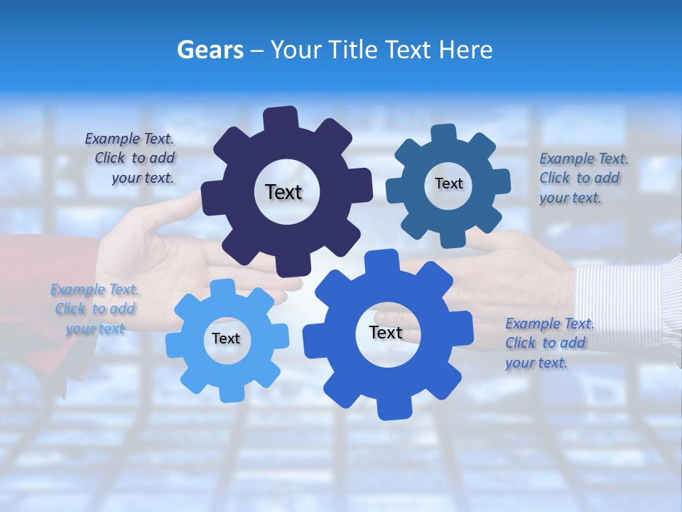 Conceptual Social Technology PowerPoint Template