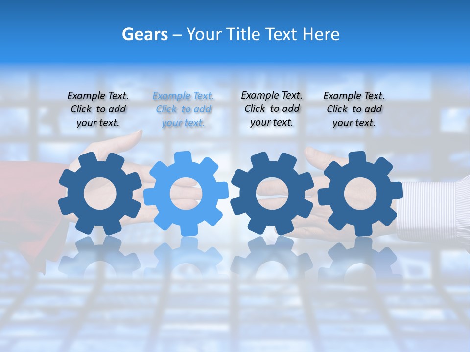 Conceptual Social Technology PowerPoint Template