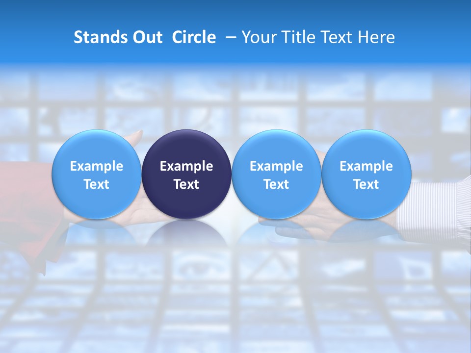 Conceptual Social Technology PowerPoint Template